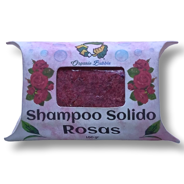 Shampoo Solido de Rosas