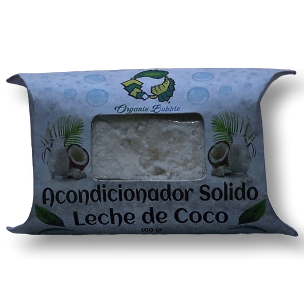 Acondicionador Solido de Leche de Coco
