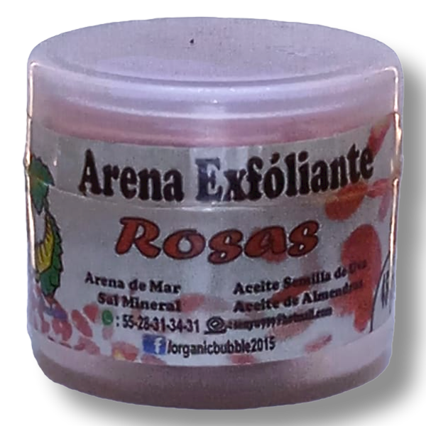 Arena Exfoliante Rosas