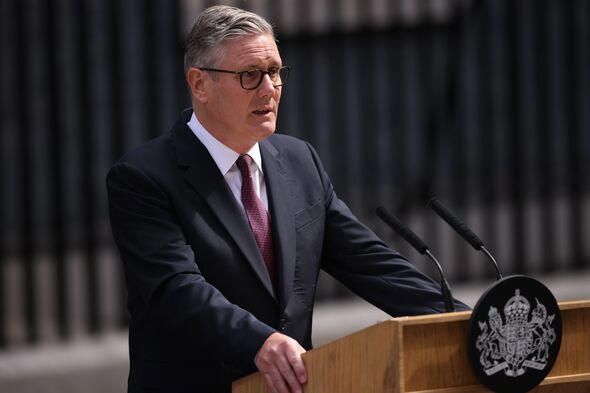 KEIR STARTMER ANNOUNCEMENT OF HIS RESIGNATION AS PM