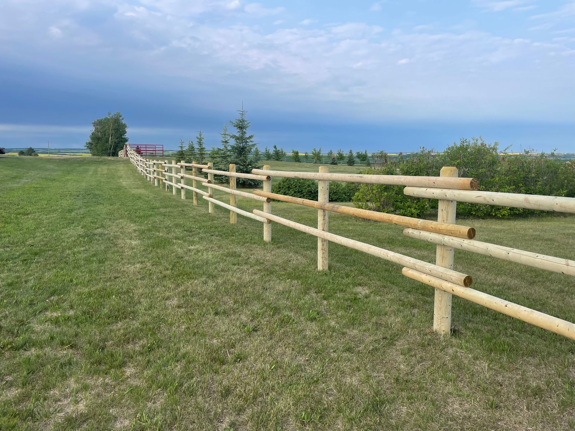 wood fence