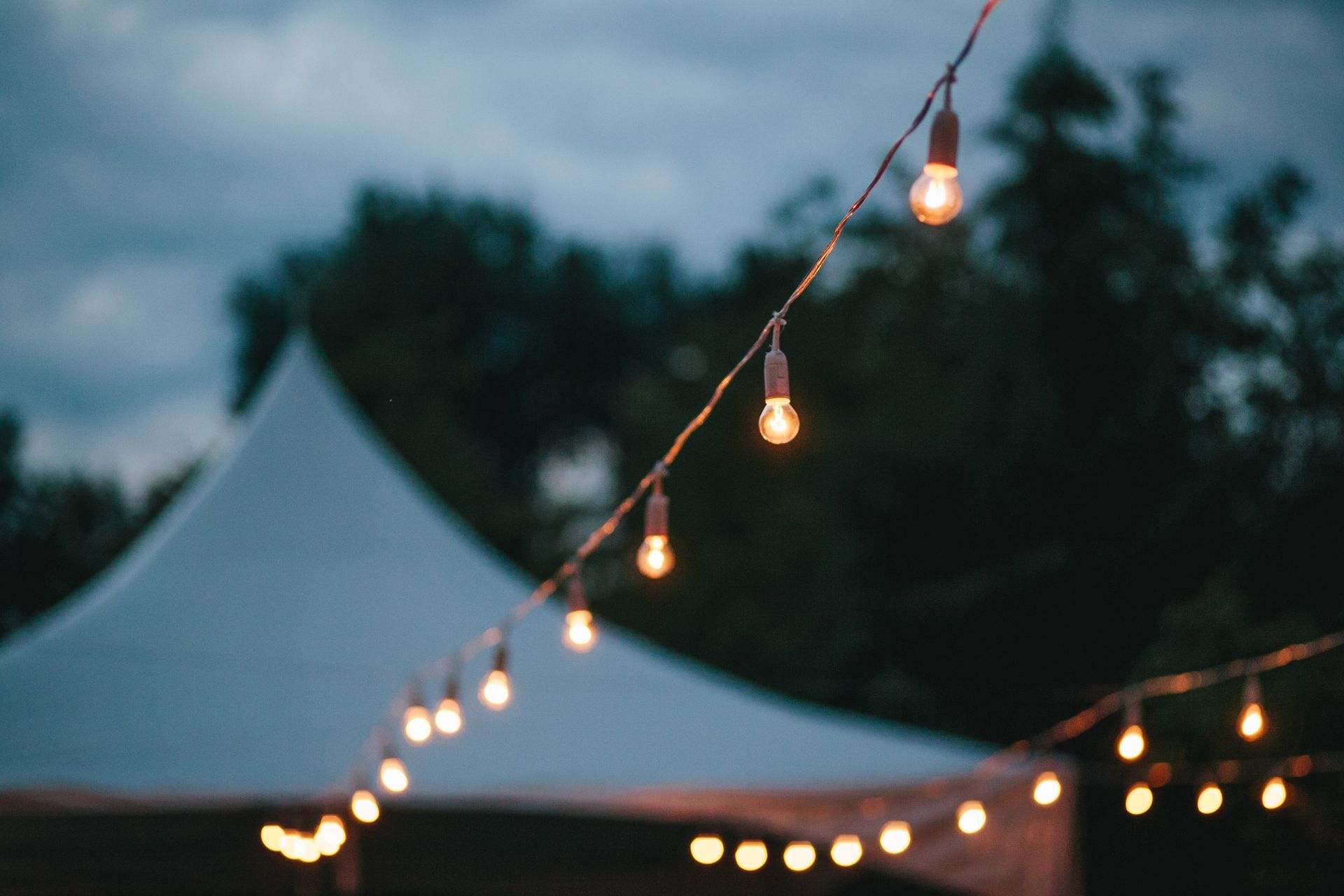 Canopy Awning at Wedding Venue