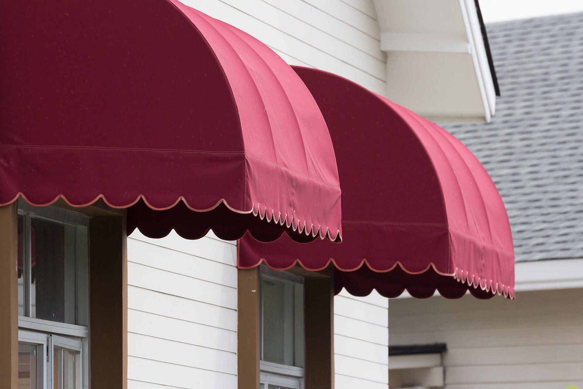 high-quality fabric awning