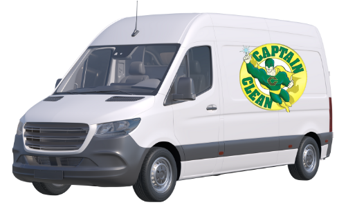 White van with 
