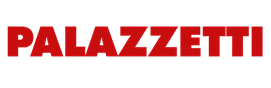 PALAZZETTI in red block letters.