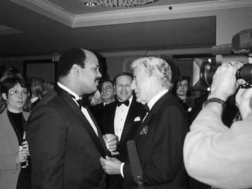 Mark McEwen with Tony Bennett