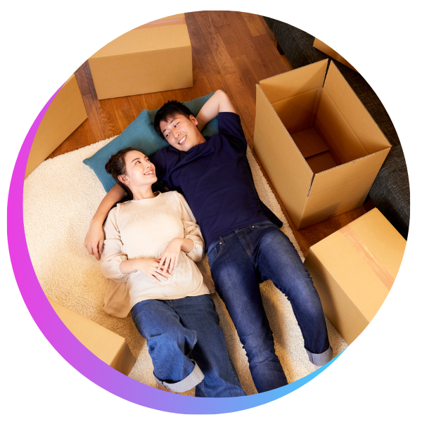 couple in home