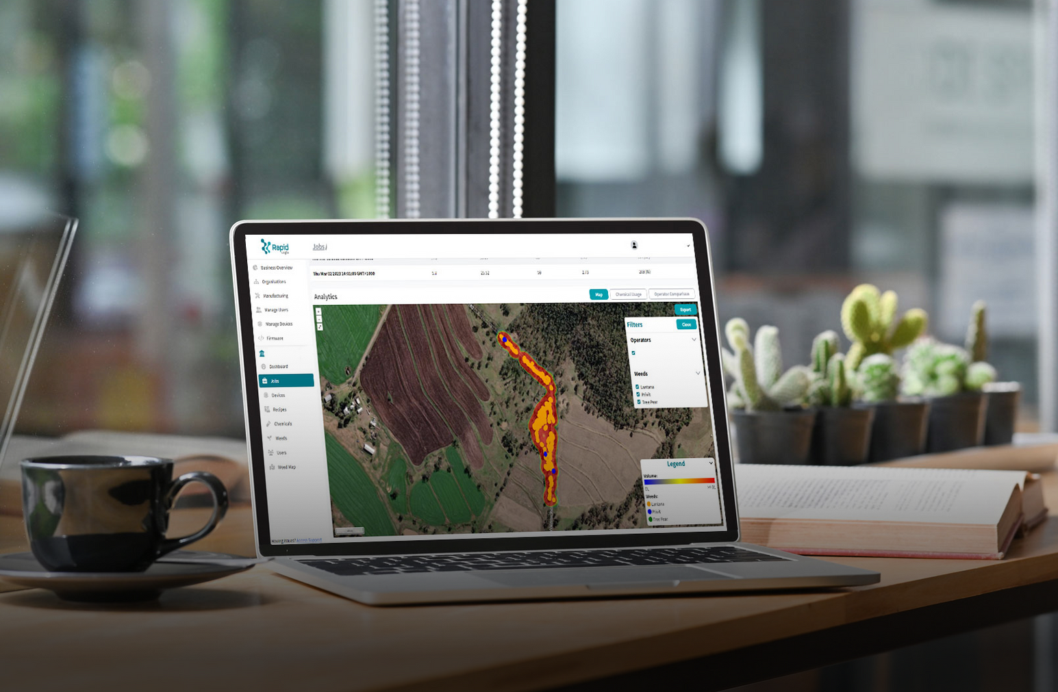 rapid logix portal automated weed mapping automated chemical tracking