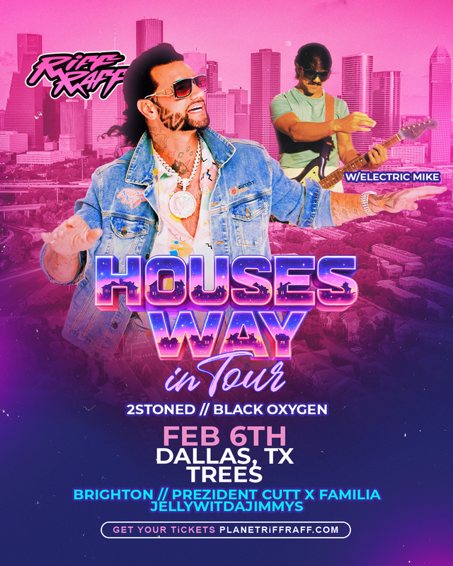 Riff Raff flyer - February 6, 2026, Trees, Dallas, TX