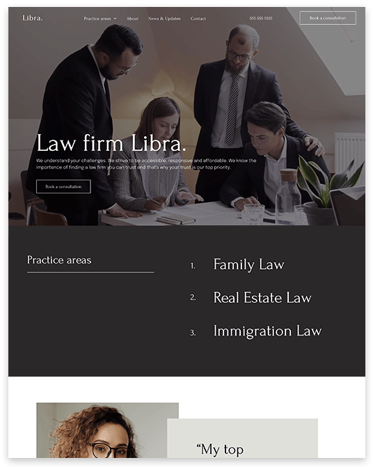 Legal Firm | ระบบเว็บไซต์พร้อมใช้ | เว็บไซต์สำเร็จรูป | เครื่องมือสร้างเว็บ | แกรมดิจิทัล | GramDigital