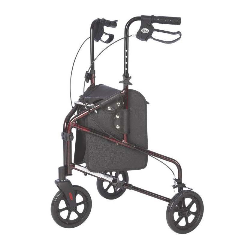 3 Wheel Walker Red