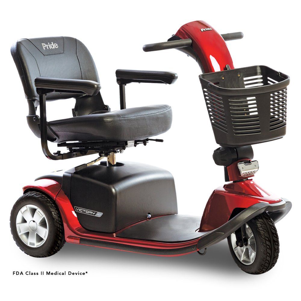 Victory 10 3 Wheel Right Beauty Candy Apple Red