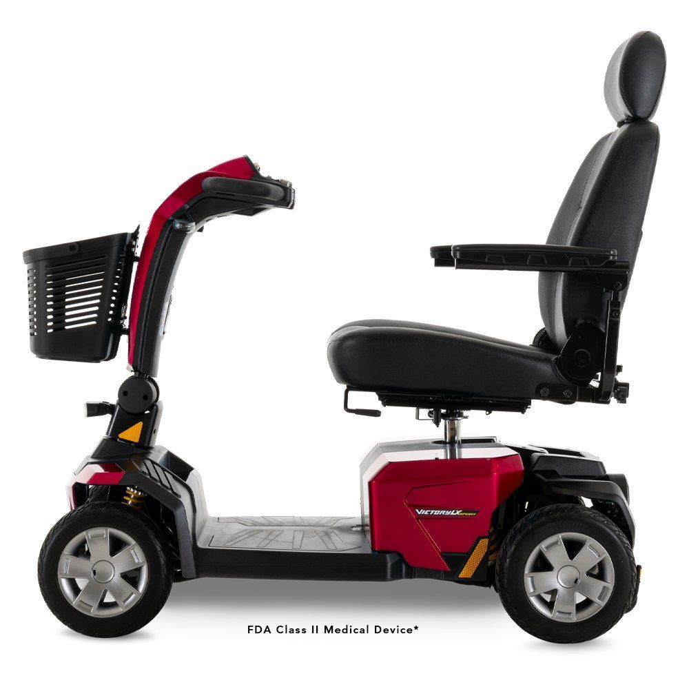 Victory LX Sport Left Profile Candy Apple Red 1