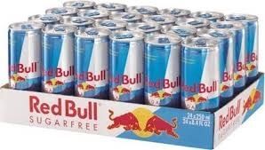 Red Bull suikervrij 0,25 Blik { 24 }