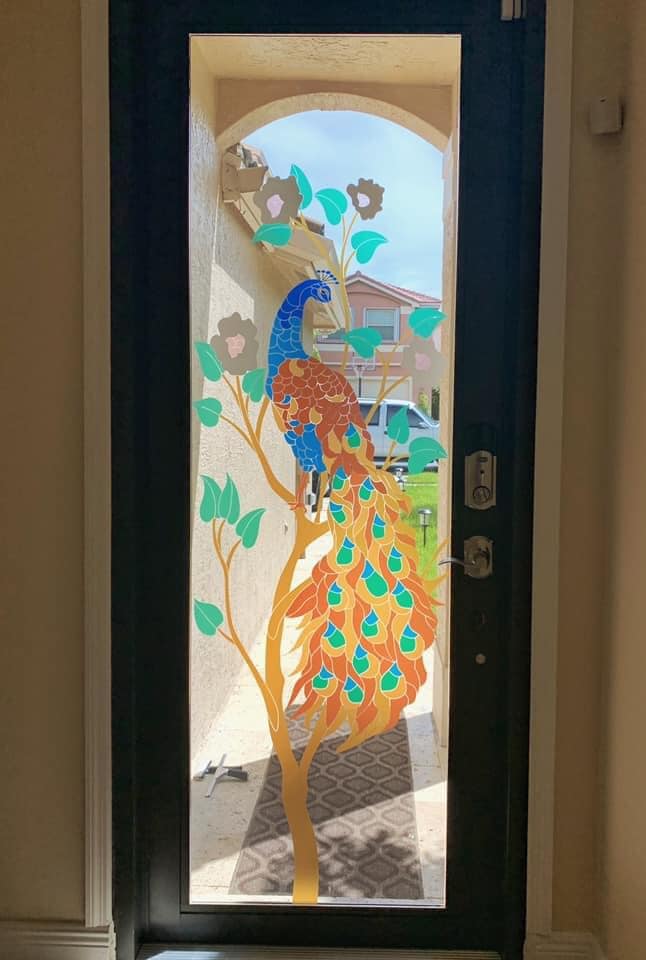 decorative window film key west