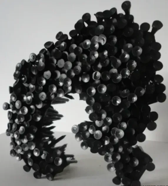 contemporary artist sculpture, multidisciplinary artist UK, sculpture and installation artist, David Booth MRSS, golf, golf tees