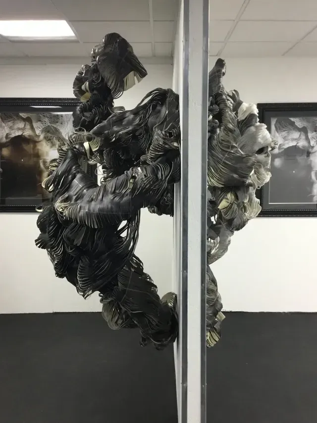 contemporary artist sculpture, multidisciplinary artist UK, sculpture and installation artist, David Booth MRSS