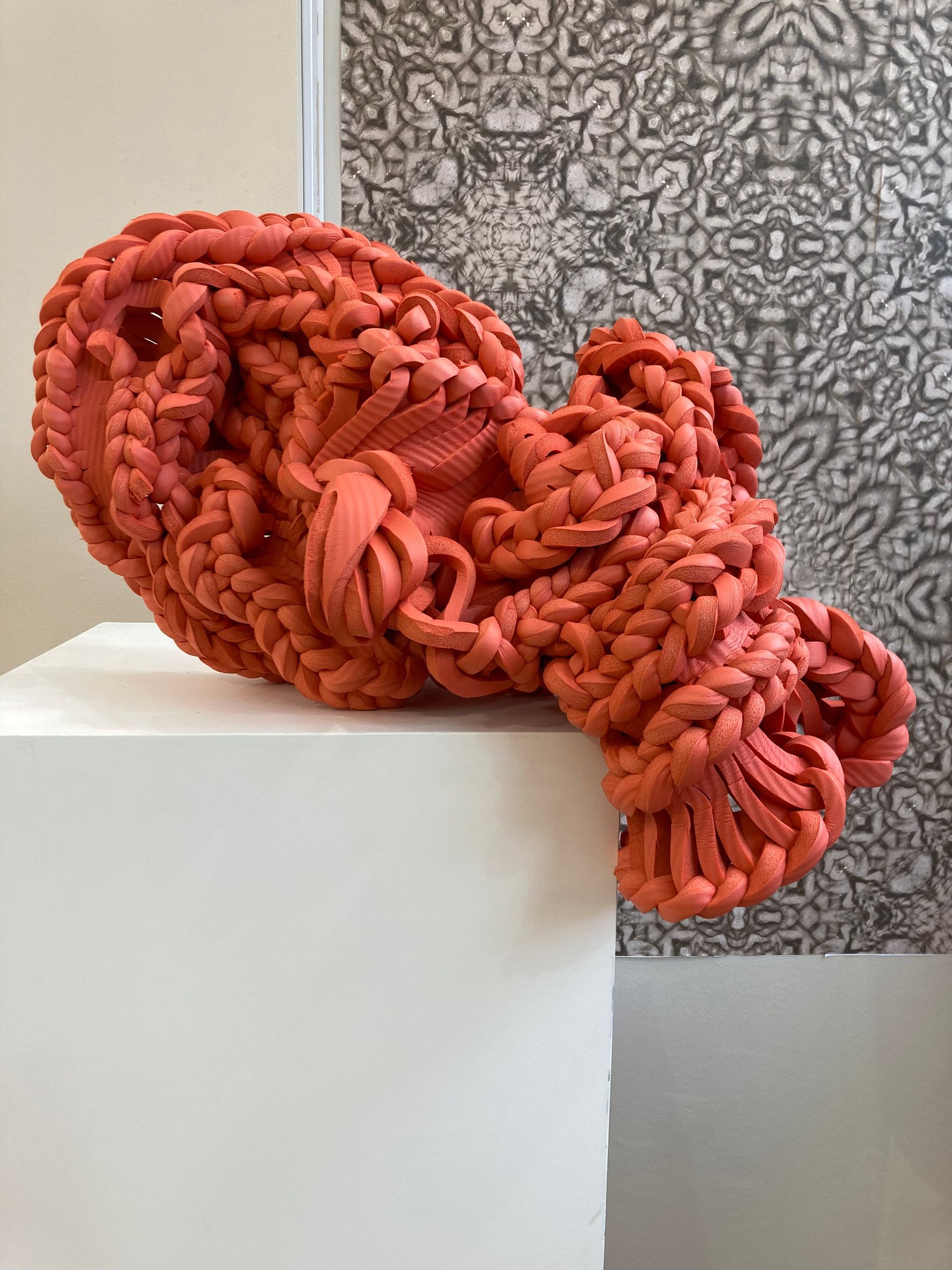contemporary artist sculpture, multidisciplinary artist UK, sculpture and installation artist, David Booth MRSS, yoga, yogamat, wellbeing