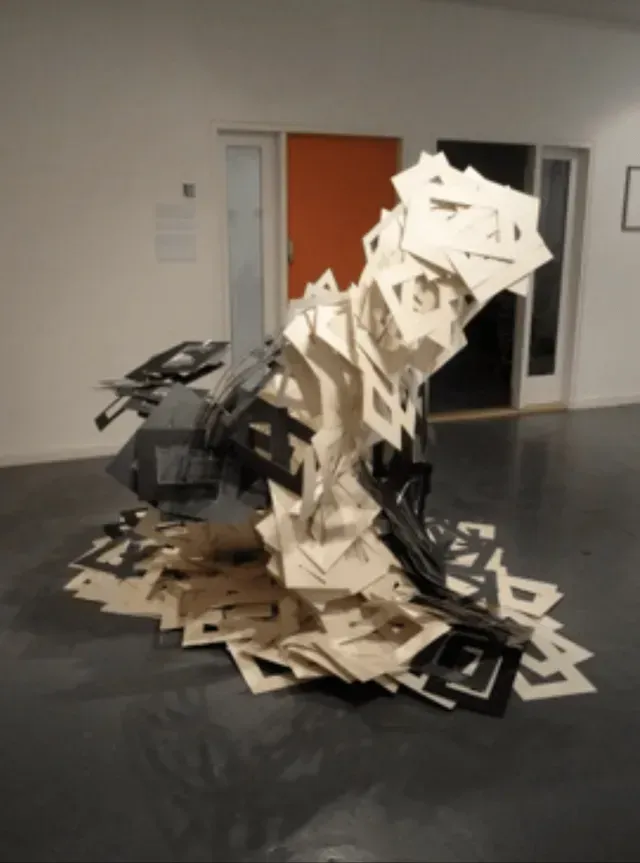 contemporary artist sculpture, multidisciplinary artist UK, sculpture and installation artist, David Booth MRSS