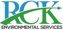 Logo with blue