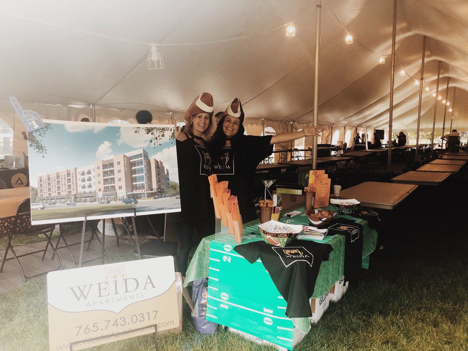 Weida office staff team at Housing Fair