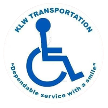 Blue wheelchair symbol, 