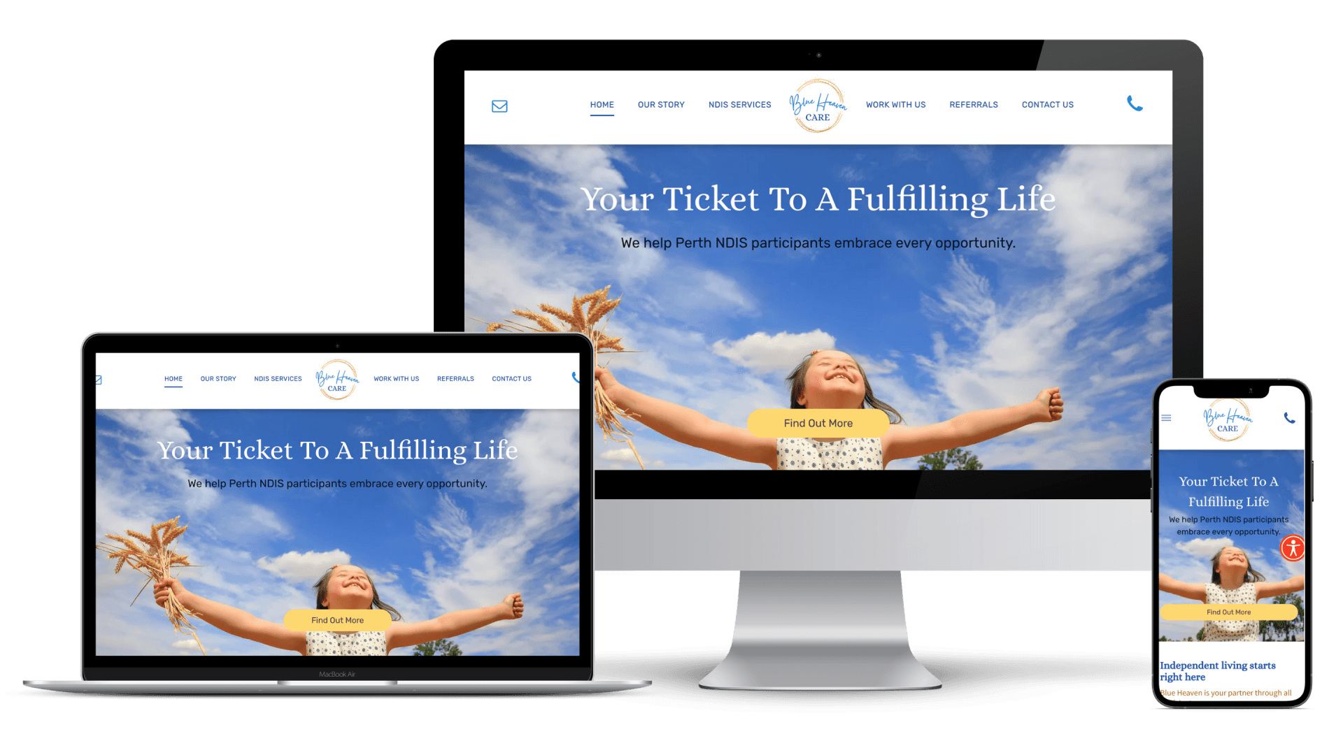 Affordable websites for NDIS providers and aged care providers including writing your content