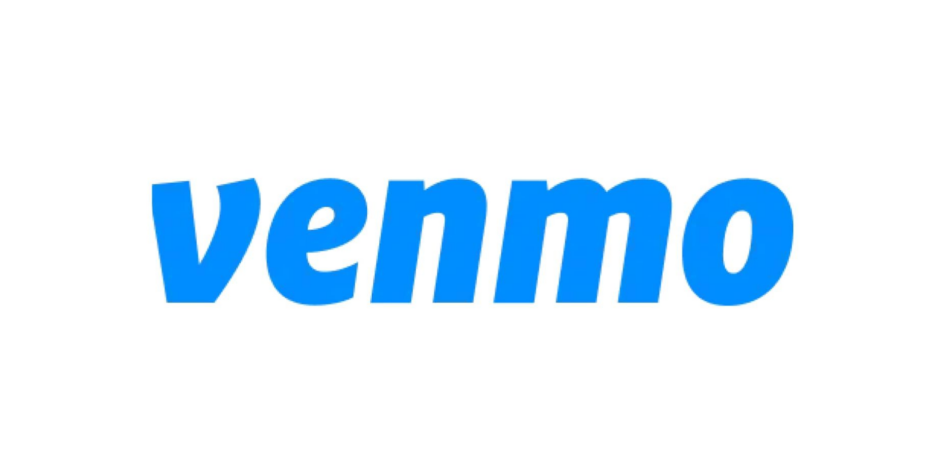 Venmo logo in blue lowercase lettering