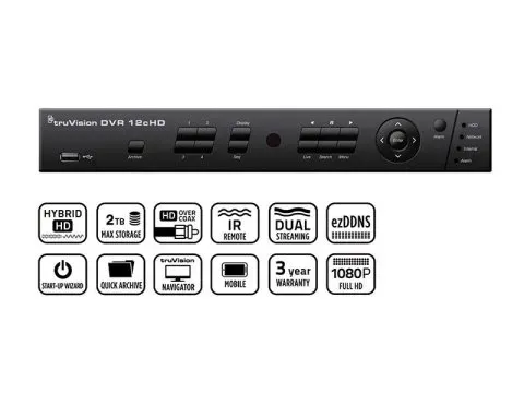 Nuovi registratori TVI Truvision - Soluzioni analogiche HD
