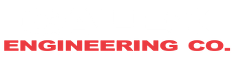 Red “ENGINEERING CO.” text on a white background.