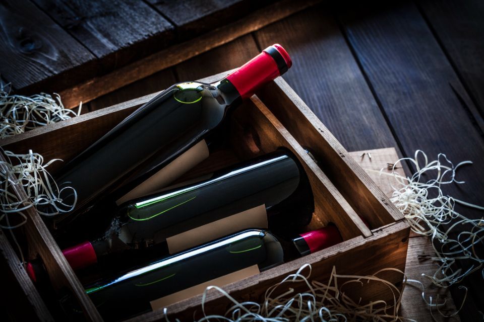 Bottiglie di vino