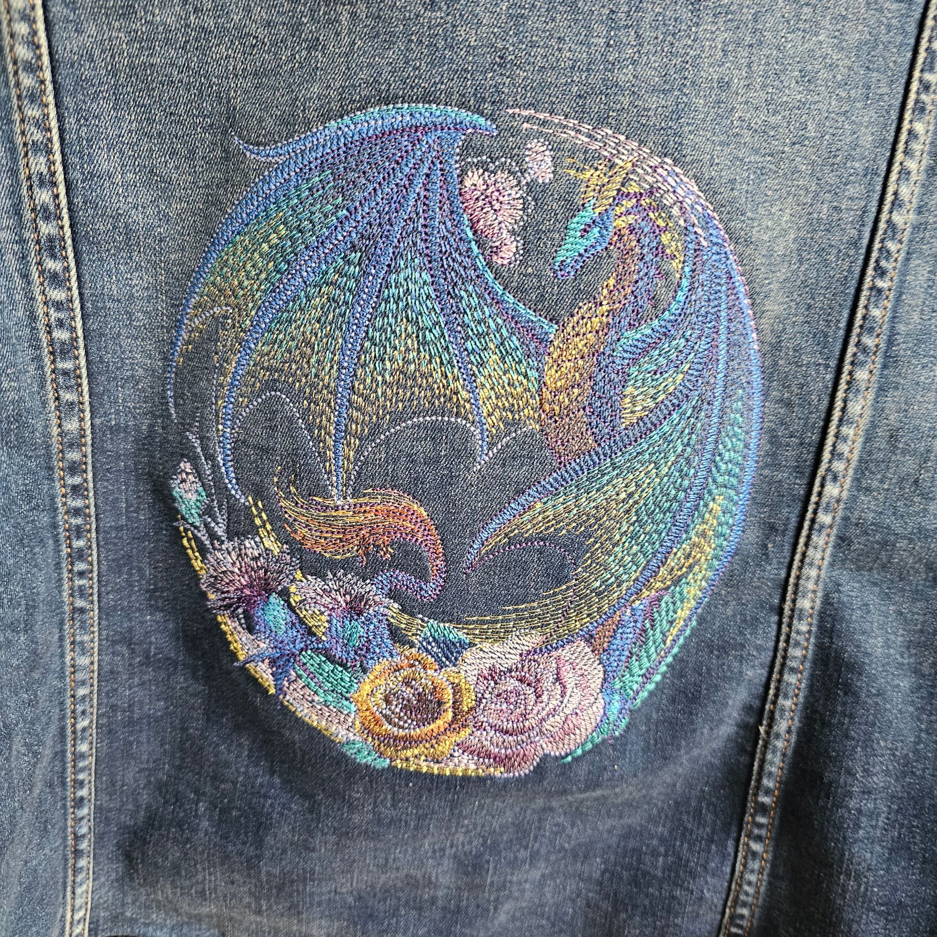 Custom Embroidered Jean Jackets