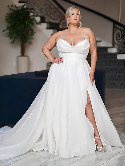 plus size wedding dress designers 1305 by Martina Liana Shop Plus Size Wedding Dresses