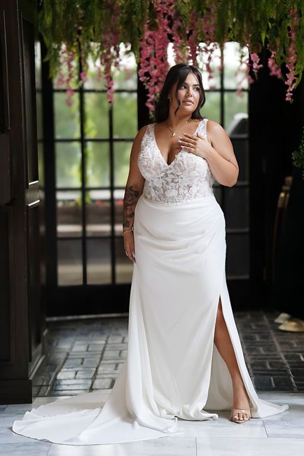 plus size designer wedding dresses Bridal Shops in New Jersey unconventional plus size wedding dresses with color Polo Ralph Lauren Big labelcode-ST Colour:Dusty Blue