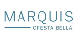Marquis Cresta Bella logo in blue text on a white background