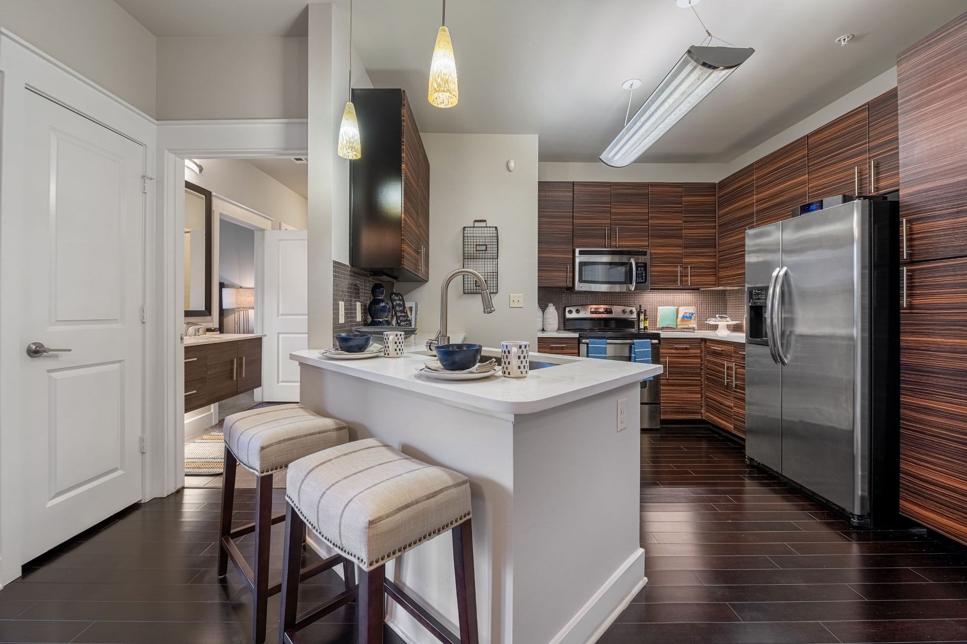 Kitchen at Marquis Cresta Bella in San Antonio, TX.
