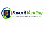 FavorVending logo with blue and green text, vending machine icon, and tagline “Fresh Choices. Anytime. Anywhere.”