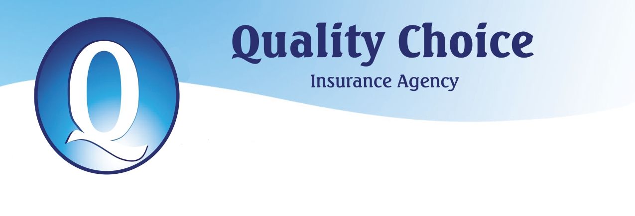 The letter q is in a blue circle on a white background.