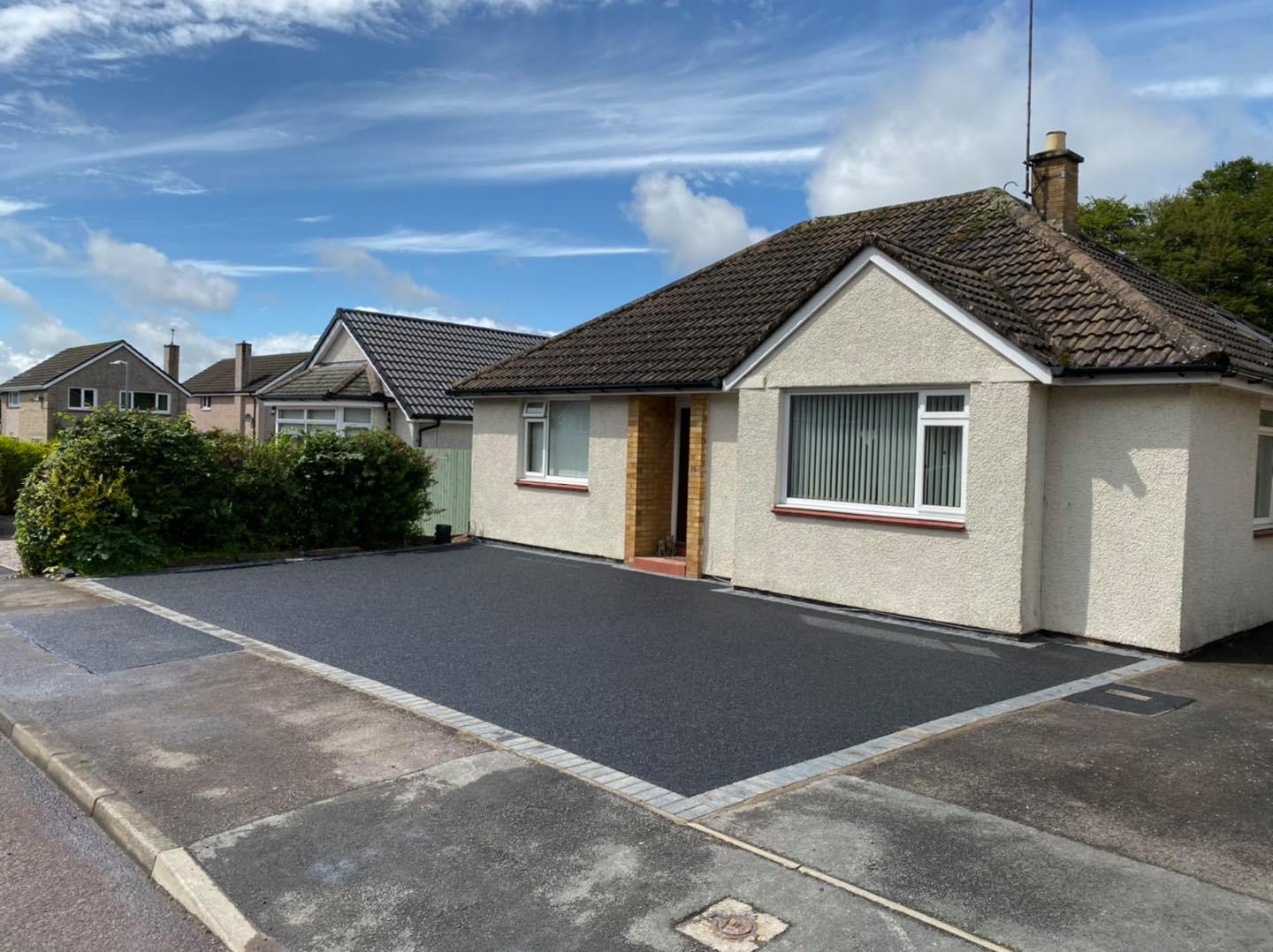Completed new driveway in Dumfries & Galloway by 4 Seasons Driveways