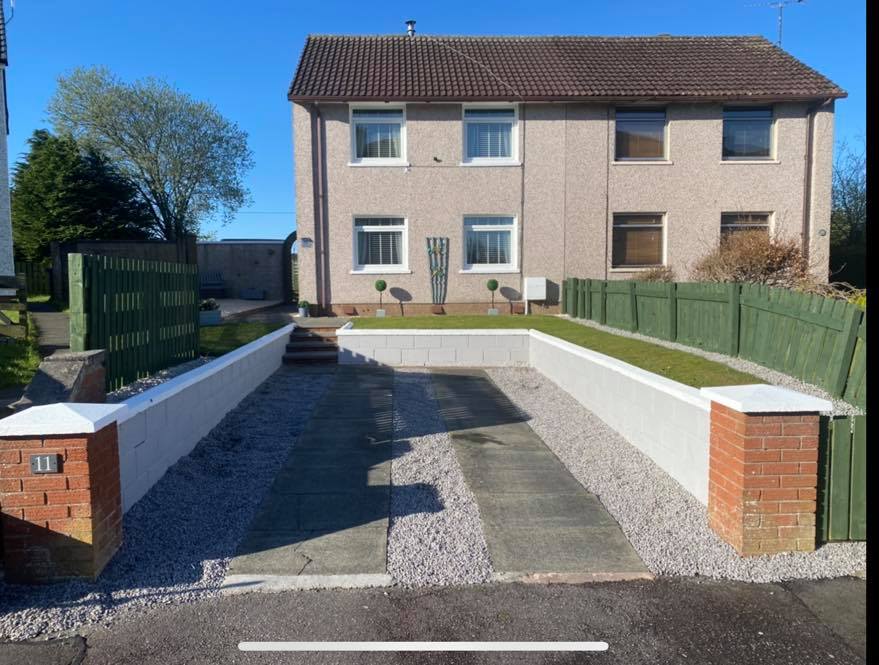 Old driveway.