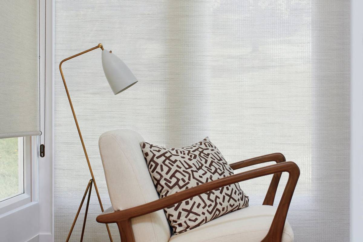 Woven wood shades, bamboo blinds, bamboo shades, natural shades, near Vacaville, Winters, Benicia, California (CA)
