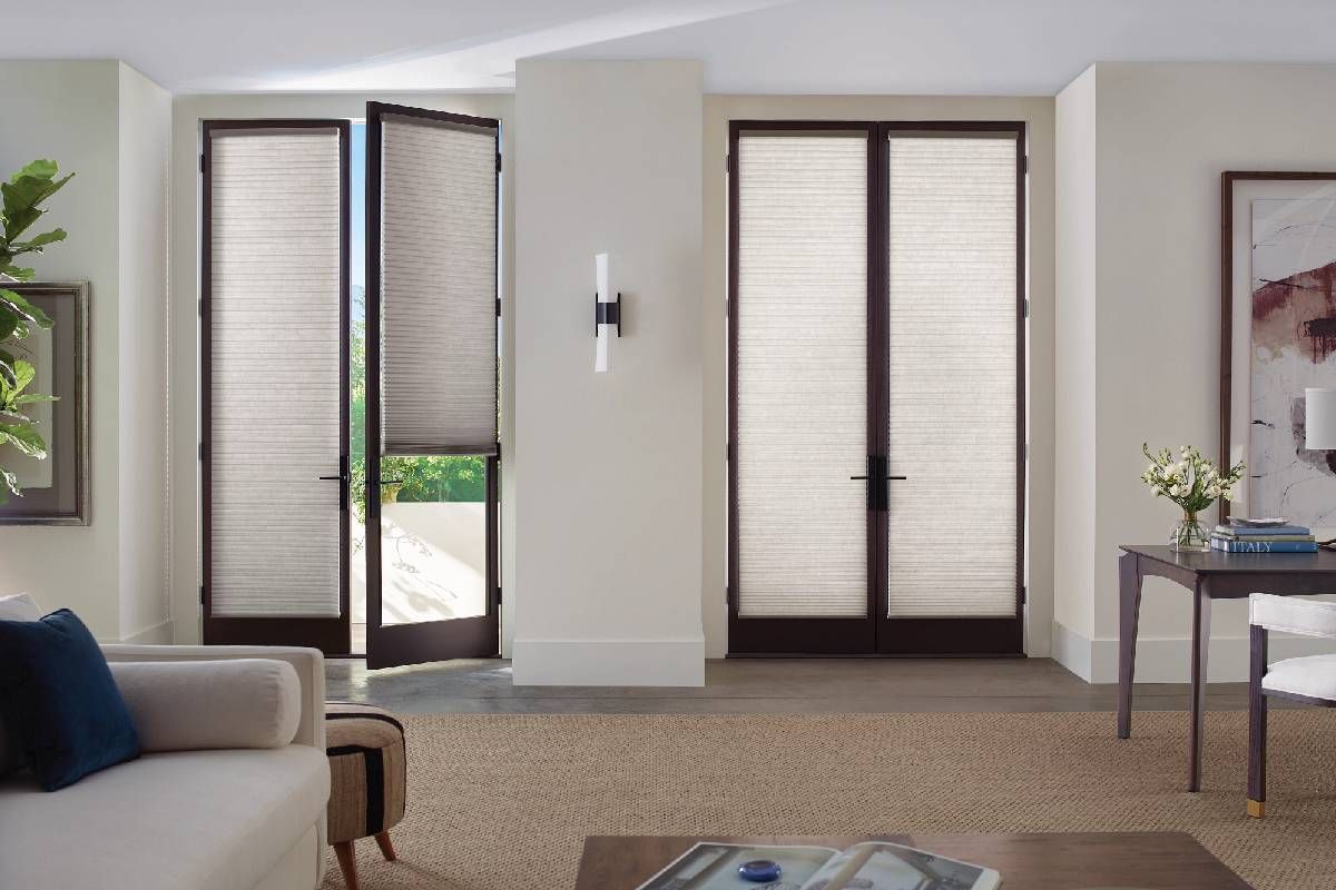 French door window treatments near Vacaville, CA