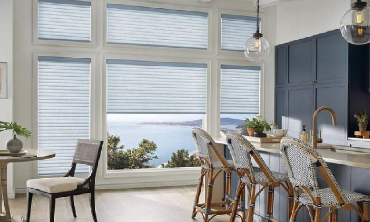 Hunter Douglas Sonnette® Cellular Roller Shades, blackout blinds, black out shades near Vacaville, California (CA)
