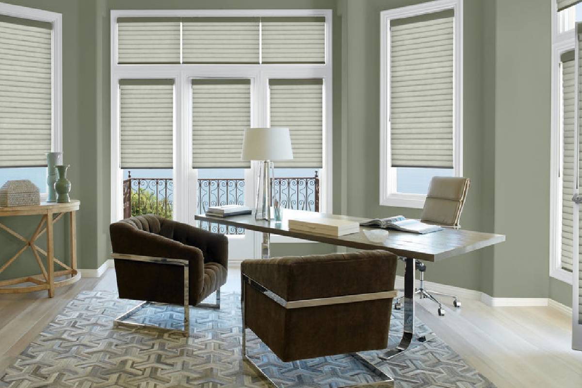 Hunter Douglas Sonnette® Cellular Roller Shades, Roller Blinds, Blackout Shades, Window Shades, near Vacaville, California (CA)