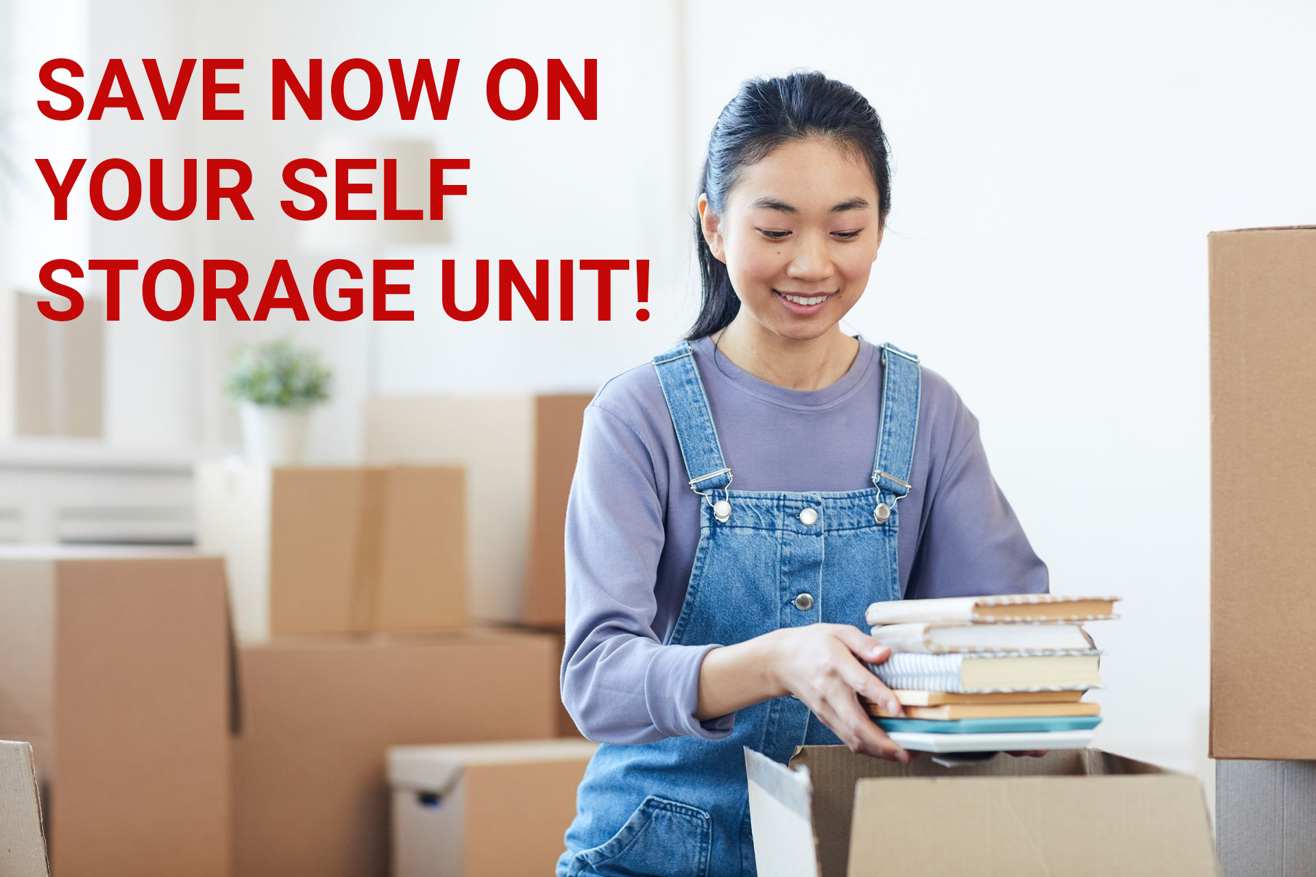 SAVE NOW! college student special offer storage unit