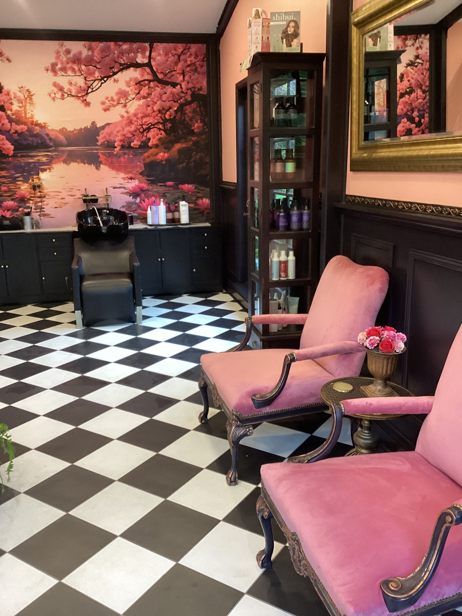 A Hair Salon With A Chair And A Mirror — Kabello Salon In Airlie Beach, QLD