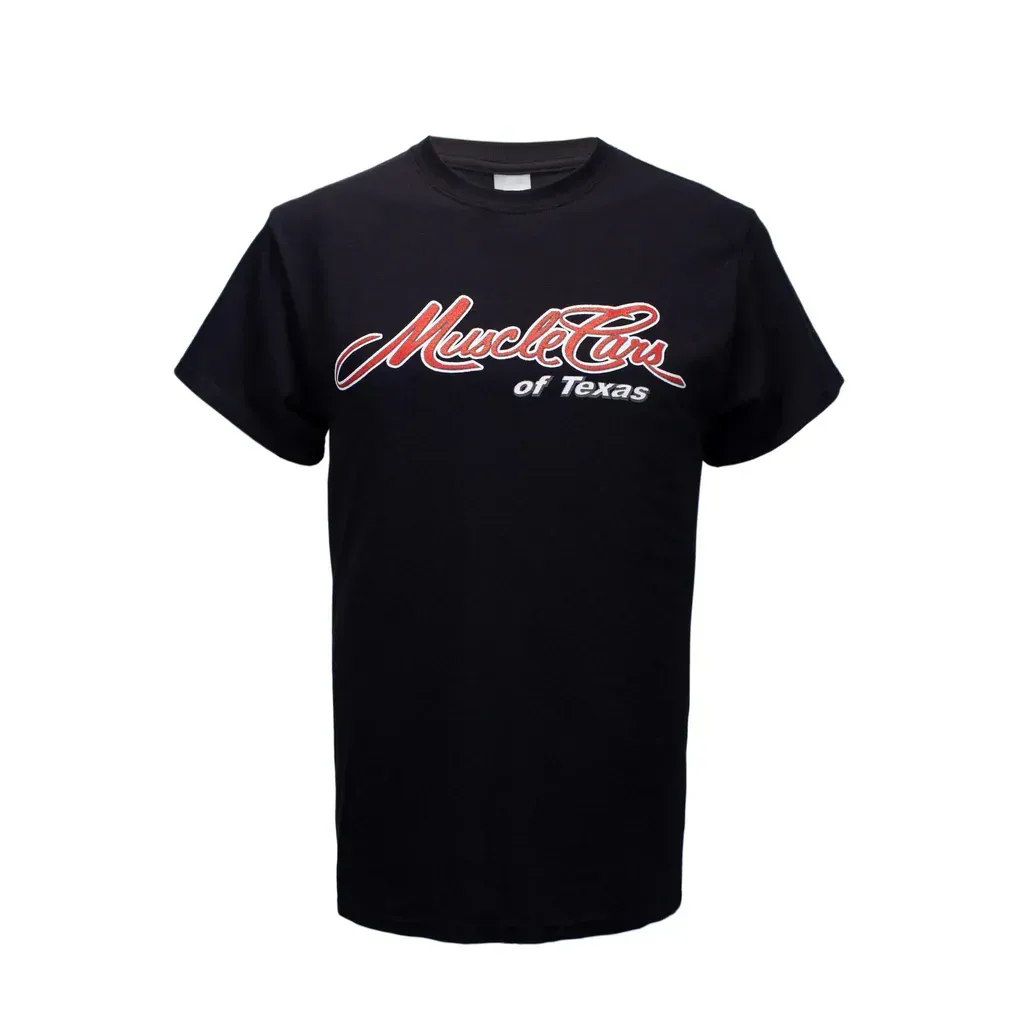Black t-shirt with 