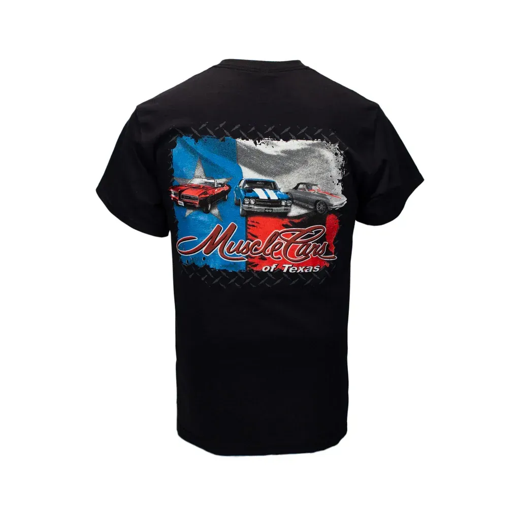 Black t-shirt with 