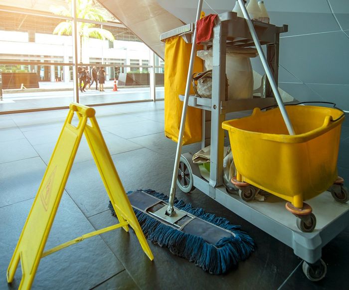 Cleaning Equipment In Commercial Building — Laguna Niguel, CA — Margaret’s Cleaning Service Cleaning Equipment In Commercial Building — Laguna Niguel, CA — Margaret’s Cleaning Service