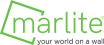 The logo for marlite your world on a wall